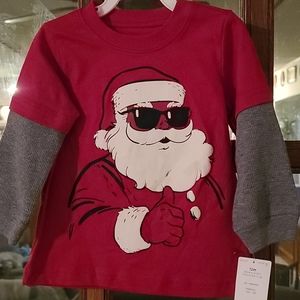 Santa claus long sleeve T